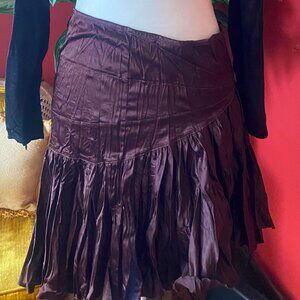 Roberto Cavalli Boho Silk Skirt